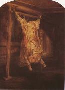 REMBRANDT Harmenszoon van Rijn The Slaughterd Ox (mk08) Spain oil painting reproduction